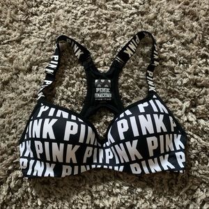NWOT Pink/VS Ultimate Push Up Sports Bra